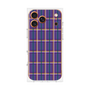 プレミアムスクエアケース［ Tartan Check - Purple ］