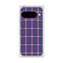 プレミアムスクエアケース［ Tartan Check - Purple ］