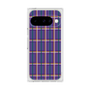 プレミアムスクエアケース［ Tartan Check - Purple ］