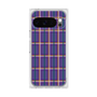 プレミアムスクエアケース［ Tartan Check - Purple ］