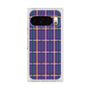 プレミアムスクエアケース［ Tartan Check - Purple ］