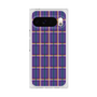 プレミアムスクエアケース［ Tartan Check - Purple ］