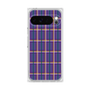 プレミアムスクエアケース［ Tartan Check - Purple ］