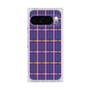 プレミアムスクエアケース［ Tartan Check - Purple ］