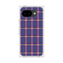 プレミアムスクエアケース［ Tartan Check - Purple ］