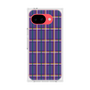 プレミアムスクエアケース［ Tartan Check - Purple ］