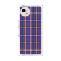 プレミアムスクエアケース［ Tartan Check - Purple ］