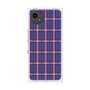 プレミアムスクエアケース［ Tartan Check - Purple ］