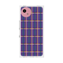 プレミアムスクエアケース［ Tartan Check - Purple ］