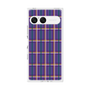 プレミアムスクエアケース［ Tartan Check - Purple ］