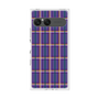 プレミアムスクエアケース［ Tartan Check - Purple ］