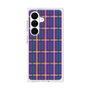 プレミアムスクエアケース［ Tartan Check - Purple ］