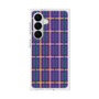 プレミアムスクエアケース［ Tartan Check - Purple ］