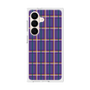 プレミアムスクエアケース［ Tartan Check - Purple ］