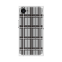 プレミアムスクエアケース［ Tartan Check - Gray ］
