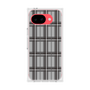 プレミアムスクエアケース［ Tartan Check - Gray ］