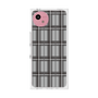 プレミアムスクエアケース［ Tartan Check - Gray ］
