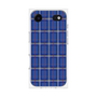プレミアムスクエアケース［ Tartan Check - Blue ］