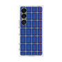 プレミアムスクエアケース［ Tartan Check - Blue ］