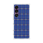 プレミアムスクエアケース［ Tartan Check - Blue ］
