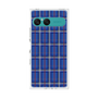 プレミアムスクエアケース［ Tartan Check - Blue ］