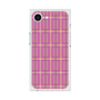 プレミアムスクエアケース［ Tartan Check - Pink ］