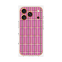 プレミアムスクエアケース［ Tartan Check - Pink ］