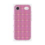 プレミアムスクエアケース［ Tartan Check - Pink ］