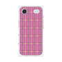 プレミアムスクエアケース［ Tartan Check - Pink ］