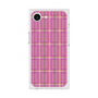 プレミアムスクエアケース［ Tartan Check - Pink ］