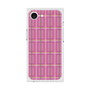 プレミアムスクエアケース［ Tartan Check - Pink ］