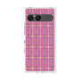 プレミアムスクエアケース［ Tartan Check - Pink ］