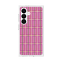 プレミアムスクエアケース［ Tartan Check - Pink ］