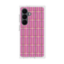 プレミアムスクエアケース［ Tartan Check - Pink ］