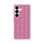 プレミアムスクエアケース［ Tartan Check - Pink ］