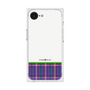 プレミアムスクエアケース［ CASEPLAY Tartan Check - Purple ］