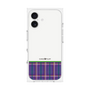 プレミアムスクエアケース［ CASEPLAY Tartan Check - Purple ］