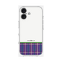 プレミアムスクエアケース［ CASEPLAY Tartan Check - Purple ］