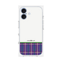 プレミアムスクエアケース［ CASEPLAY Tartan Check - Purple ］