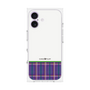プレミアムスクエアケース［ CASEPLAY Tartan Check - Purple ］