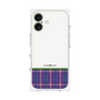プレミアムスクエアケース［ CASEPLAY Tartan Check - Purple ］