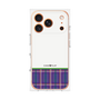 プレミアムスクエアケース［ CASEPLAY Tartan Check - Purple ］