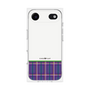 プレミアムスクエアケース［ CASEPLAY Tartan Check - Purple ］