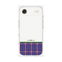 プレミアムスクエアケース［ CASEPLAY Tartan Check - Purple ］