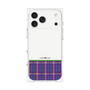 プレミアムスクエアケース［ CASEPLAY Tartan Check - Purple ］