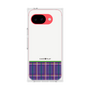 プレミアムスクエアケース［ CASEPLAY Tartan Check - Purple ］