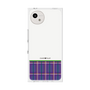 プレミアムスクエアケース［ CASEPLAY Tartan Check - Purple ］