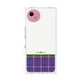 プレミアムスクエアケース［ CASEPLAY Tartan Check - Purple ］
