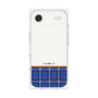 プレミアムスクエアケース［ CASEPLAY Tartan Check - Blue ］