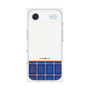 プレミアムスクエアケース［ CASEPLAY Tartan Check - Blue ］